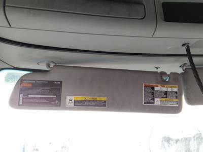 Kenworth T680 Left Interior Sun Visor