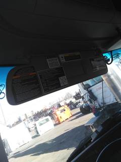 Kenworth T680 Left Interior Sun Visor