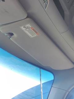 Kenworth T680 Right Interior Sun Visor