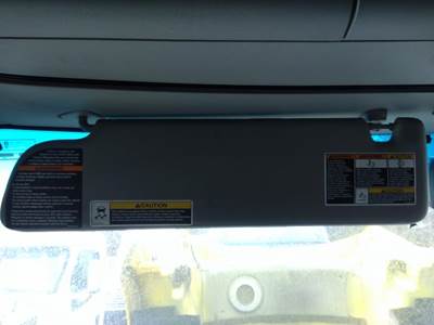 Kenworth T680 Left Interior Sun Visor