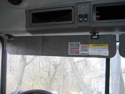 Mack Pinnacle CXP612 Left Interior Sun Visor for a Mack CXP612