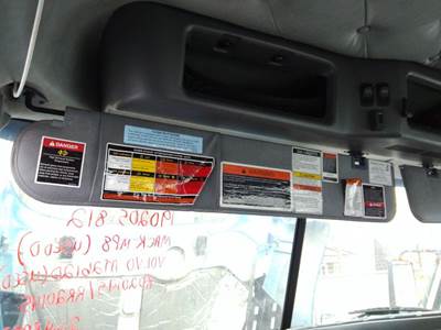 Mack Pinnacle CXU613 Left Interior Sun Visor for a Mack CXU613