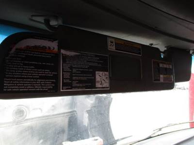 Peterbilt 579 Left Interior Sun Visor
