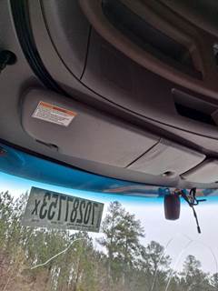 Peterbilt 579 Left Interior Sun Visor