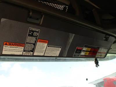 Volvo VNL Left Interior Sun Visor