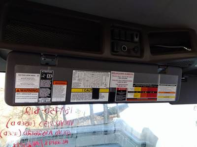Volvo VNL Left Interior Sun Visor