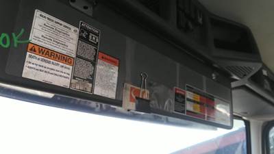 Volvo VNL Left Interior Sun Visor