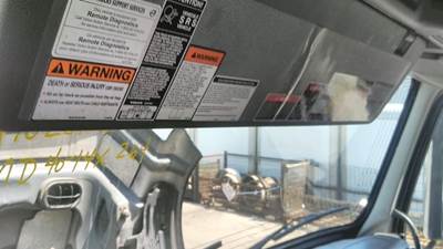 Volvo VNL Left Interior Sun Visor