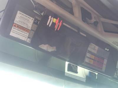 Volvo VNL Left Interior Sun Visor