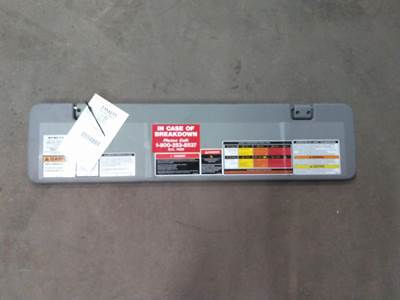 Volvo VNL Left Interior Sun Visor