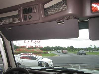 Volvo VNM Left Interior Sun Visor