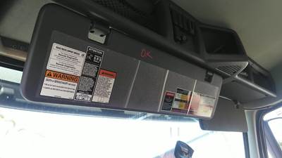 Volvo VNM Left Interior Sun Visor