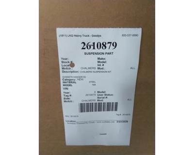 Chalmers Suspension Parts for a Chalmers ALL