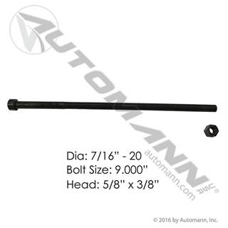 CENTER BOLT 7/16" x 12" 