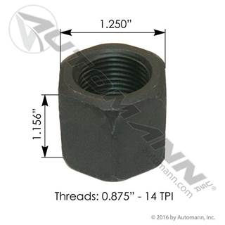 DEEP NUT 7/8 -14 GR8 