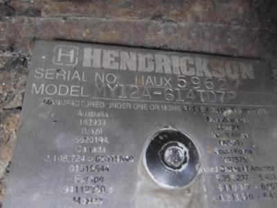 Hendrickson NON-STEER Tag / Pusher Axle