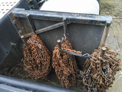 Volvo VNM Right Tire Chain Hanger