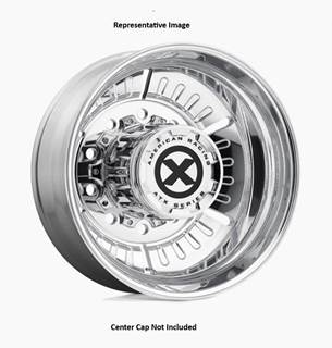Roulette Style- High Luster Polished Inside- Rear Outer- 24.5D X 8.25W- Bolt