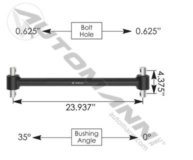 Automann FREIGHTLINER Torsion Bar