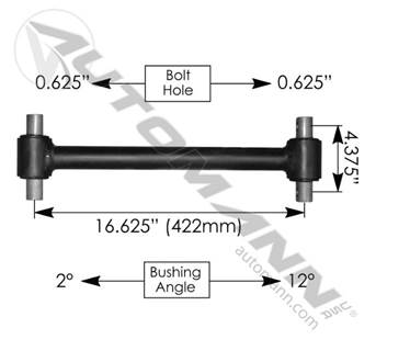Automann FREIGHTLINER Torsion Bar