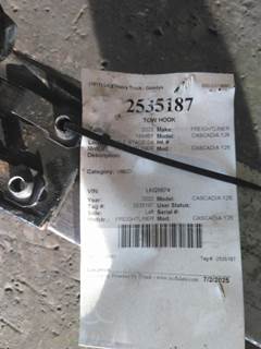 Freightliner Cascadia 126 Left Tow Hook