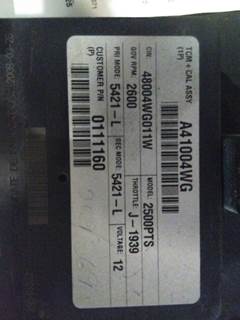 Allison 2500PTS Transmission Control Module (TCM) for a Allison 2500PTS GEN 4-5