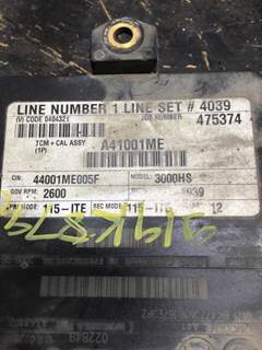 Allison 3000HS Transmission Control Module (TCM)