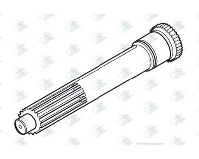 Euroricambi Input Shaft 2" x 11.94"