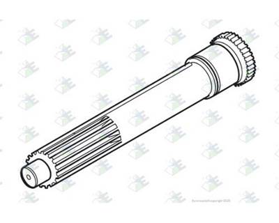Euroricambi Input Shaft 2" x 11.94"