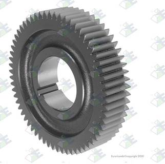 Euroricambi FRO16210C Gear C/S 62T