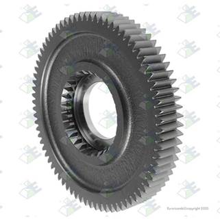 Euroricambi Mainshaft 1ST Gear for Fuller FRO Transmission, 28 Inner / 76 Outer Teeth