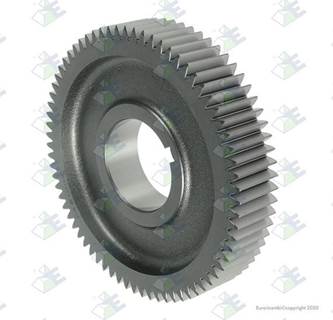 Euroricambi Overdrive Countershaft Gear 71 Teeth for Fuller FRO