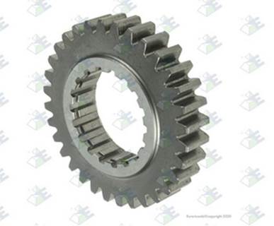 Euroricambi Mainshaft 4TH Gear Fuller RT910/915 18 Spline 32 Teeth, Part # EUR 14487