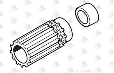 Euroricambi Mainshaft Kit for Fuller RT9513 Transmission
