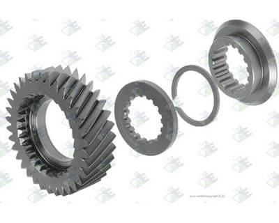 Euroricambi Auxiliary Drive Gear Kit 17 Inner 34 Outer Teeth Fuller RTLO 18 Speed