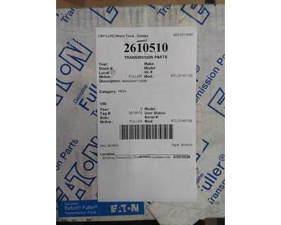 Fuller RTLO14613B Mainshaft Gear