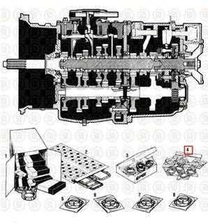 Mack Transmission Part for a Mack T2080