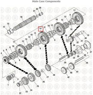 Mack T2180B Transmission Part