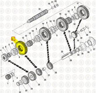 Mack T309L Transmission Part