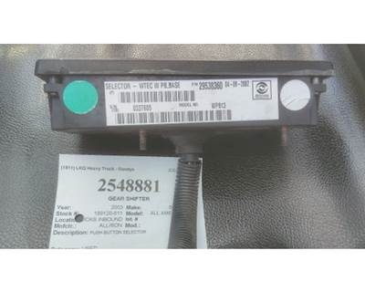 Allison MD3060 Gear Shifter