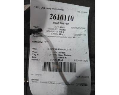 Eaton EEO18F112C Electronic Shift Control