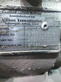 Allison 2000 Transmission