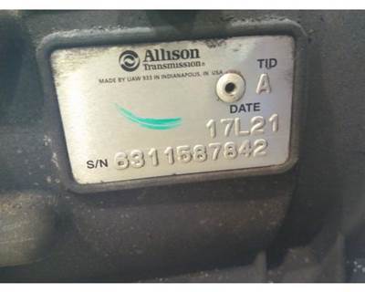 Allison 2200 HS Transmission for a Allison 2200HS GEN 4-5