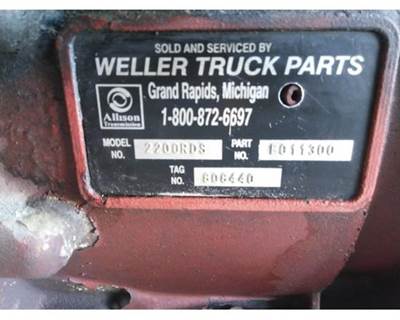 Allison 2200 RDS Transmission for a Allison 2200RDS