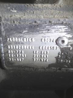 Allison 2400 Series Transmission for a Allison 2400