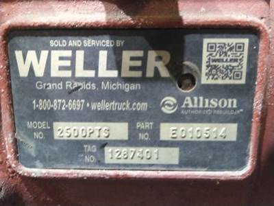 Allison 2500PTS Transmission for a Allison 2500PTS GEN 4-5