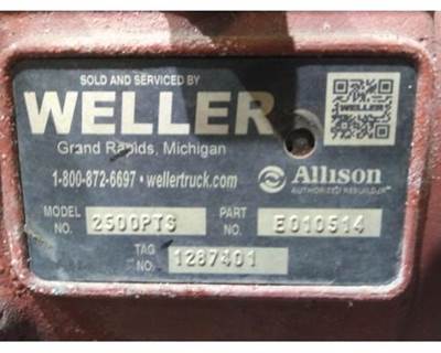 Allison 2500PTS Transmission for a Allison 2500PTS GEN 4-5