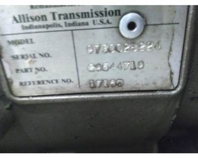 Allison 2500PTS Transmission for a Allison 2500PTS GEN 4-5