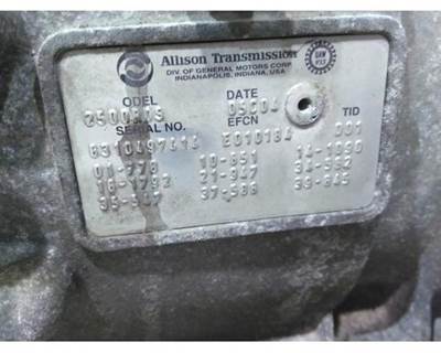 Allison 2500RDS Transmission