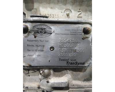 Allison 3000PRM Transmission
